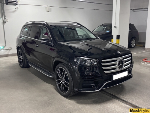 Оклейка передней части Mercedes-Benz GLS полиуретановой пленкой